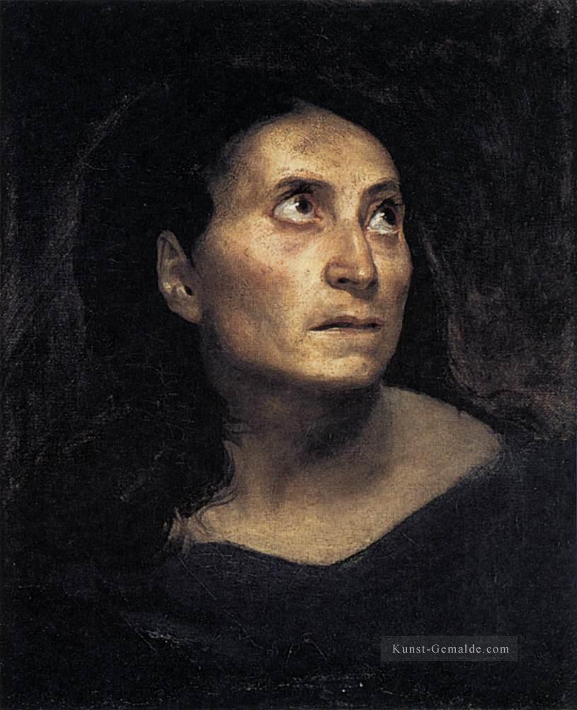 Ein Mad Frau romantische Eugene Delacroix Ölgemälde